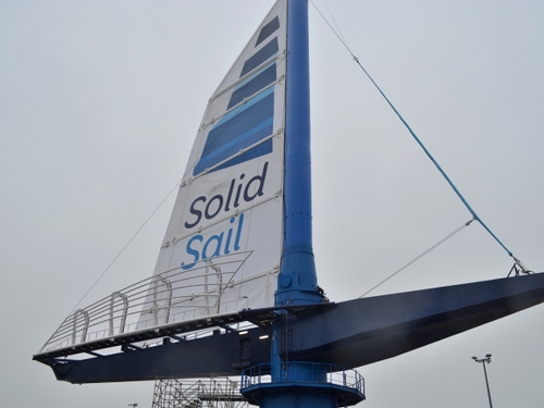Solid Sail, la voile du futur construite à Saint-Nazaire